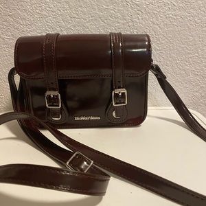 7inch vegan Dr Marten Purse